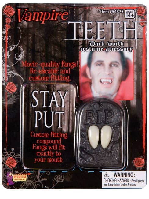 Adults Deluxe Vampire Halloween Costume Fangs