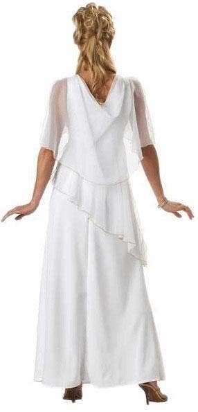 Womens White Sexy Greek Goddess Deluxe Costume - Back Image