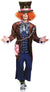 Men's Alice Through The Looking Glass Mad Hatter Disney Fancy Dress Costume - Main Image