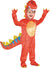 Image of Dinomite Kids Cute Red Dinosaur Costume