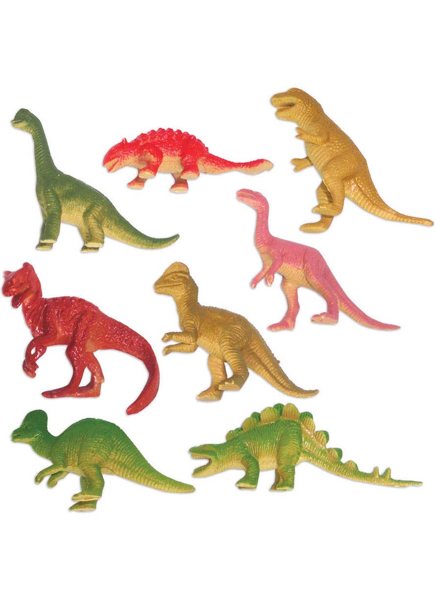 Image of Dinosaur Figurines 8 Pack Party Favours