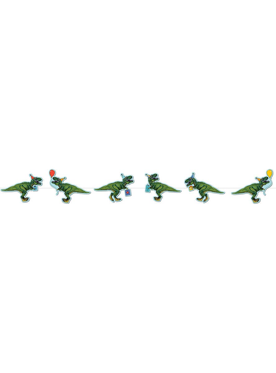 Image of T-Rex Dinosaur Paper Party Bunting