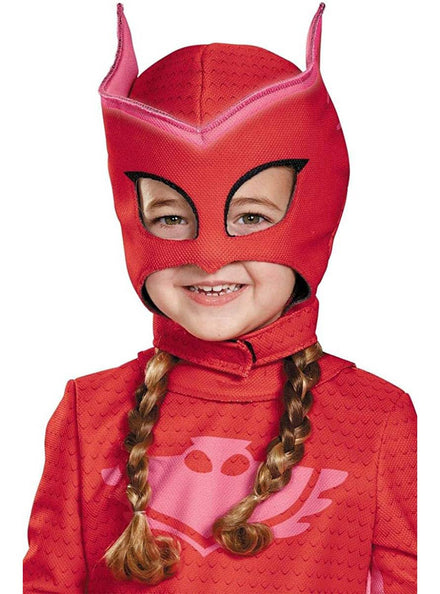 Red Glow in the Dark Owlette PJ Masks Mask Main Image