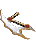 Silver and Gold Fantasy Ninja Costume Weapon