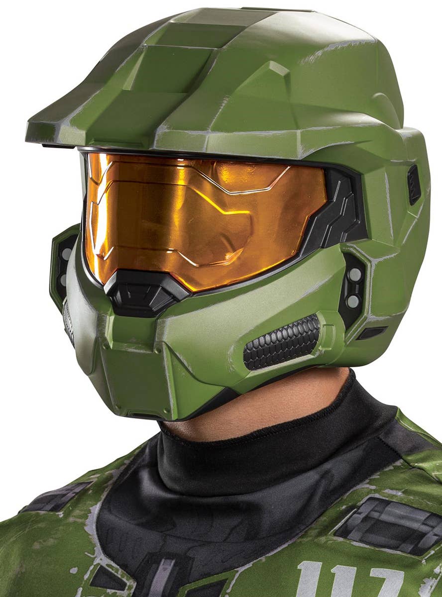 Adults Deluxe Halo Costume Helmet - Side Image