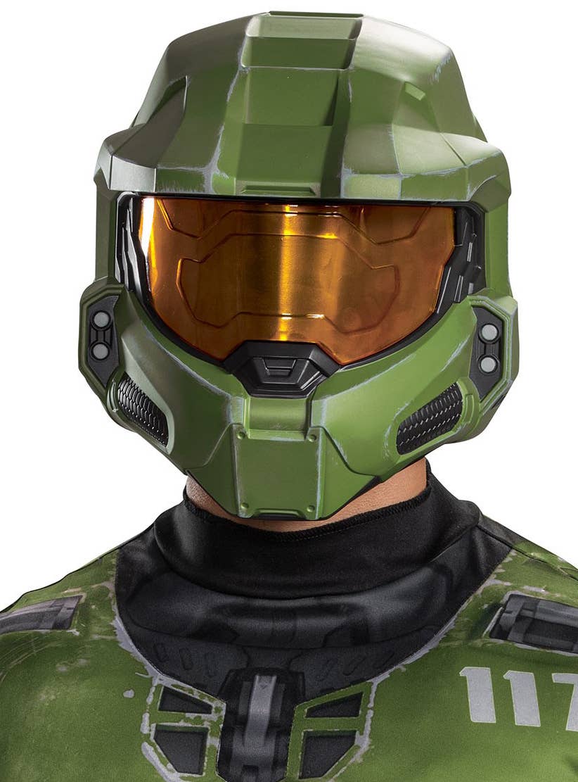 Adults Deluxe Halo Costume Helmet - Front Image