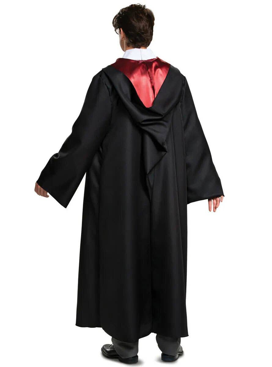 Men's Plus Size Deluxe Harry Potter Gryffindor Hogwarts Costume - Back Image