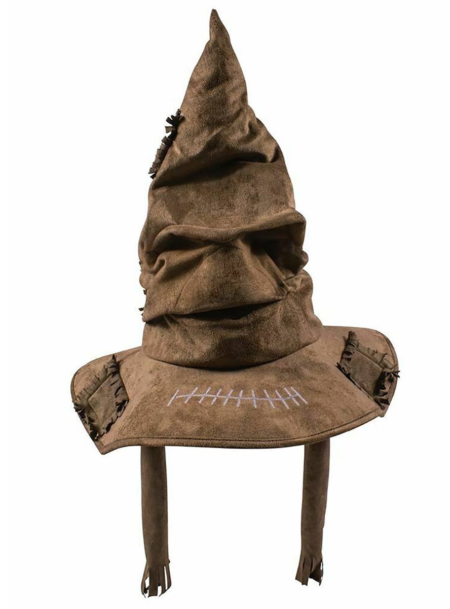 Deluxe Plush Brown Harry Potter Sorting Hat Costume Accessory - Main Image