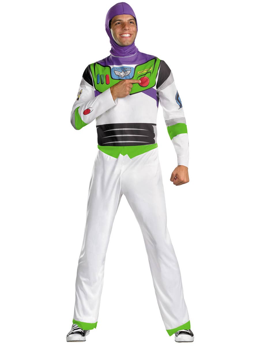 Mens Classic Buzz Lightyear Disney Toy Story Costume