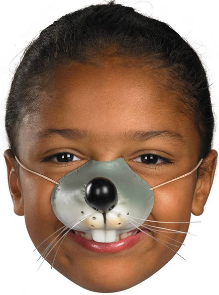 Mouse Costume Nose on Elastic