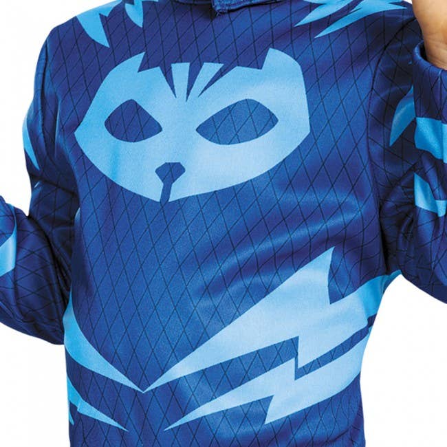 Catboy PJ Masks Boys Fancy Dress Costume Detail Image