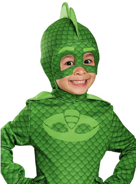 Glow in the Dark Gekko Kids PJ Masks Superhero Costume Accessory-  Main Image