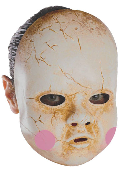 Porcelain Baby Doll Cracked Mask