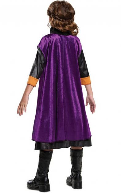 Girls Frozen 2 Anna Classic Costume by Disguise, Back Image
