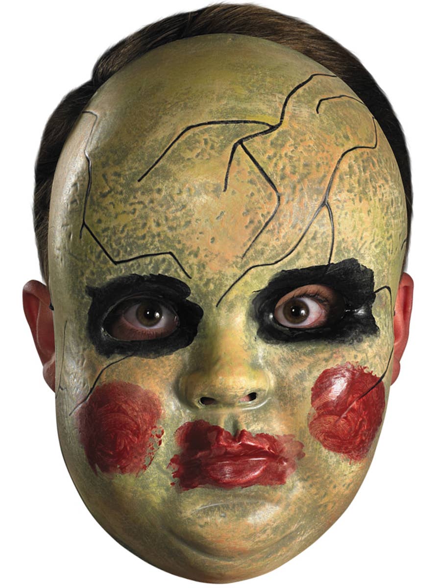 Creepy Porcelain Doll Halloween Mask