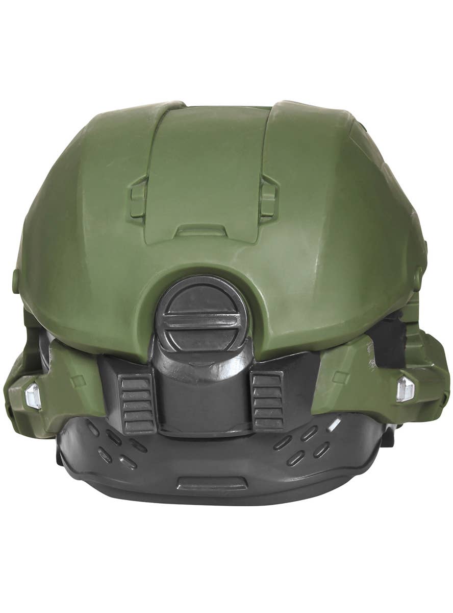 Light Up Halo Master Chief Helmet for Men - Back Image