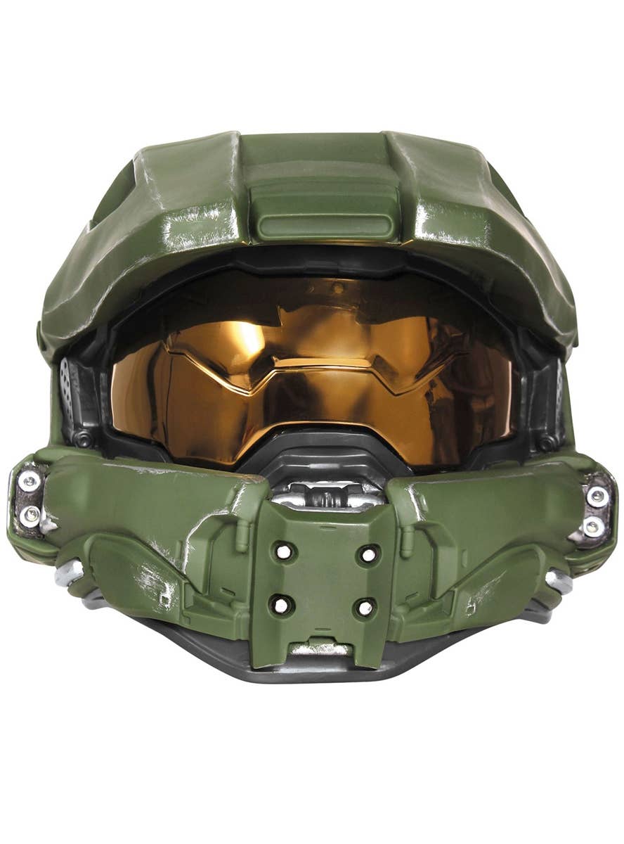 Light Up Halo Master Chief Helmet for Men - Front Image
