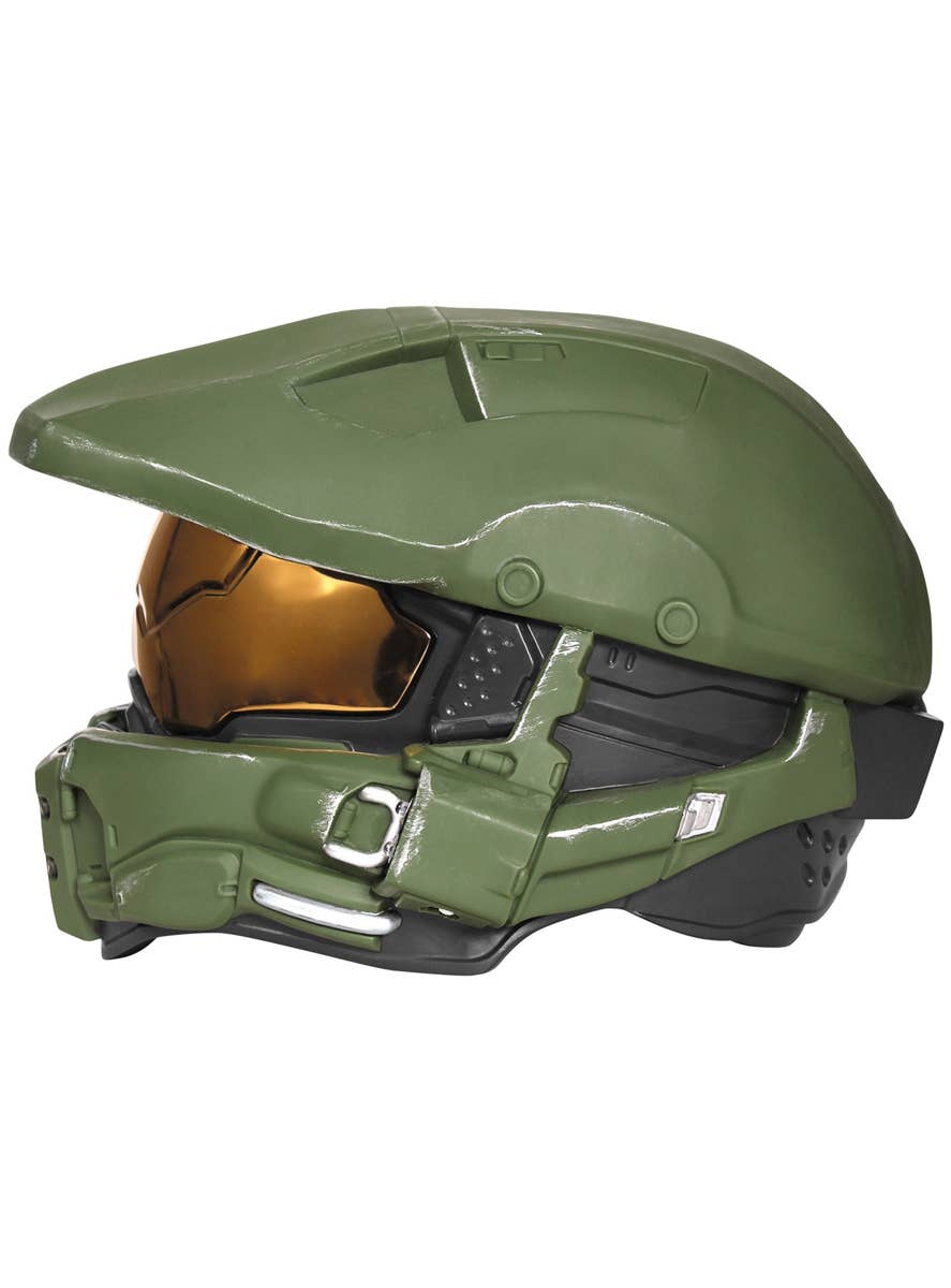 Light Up Halo Master Chief Helmet for Men - Side Image