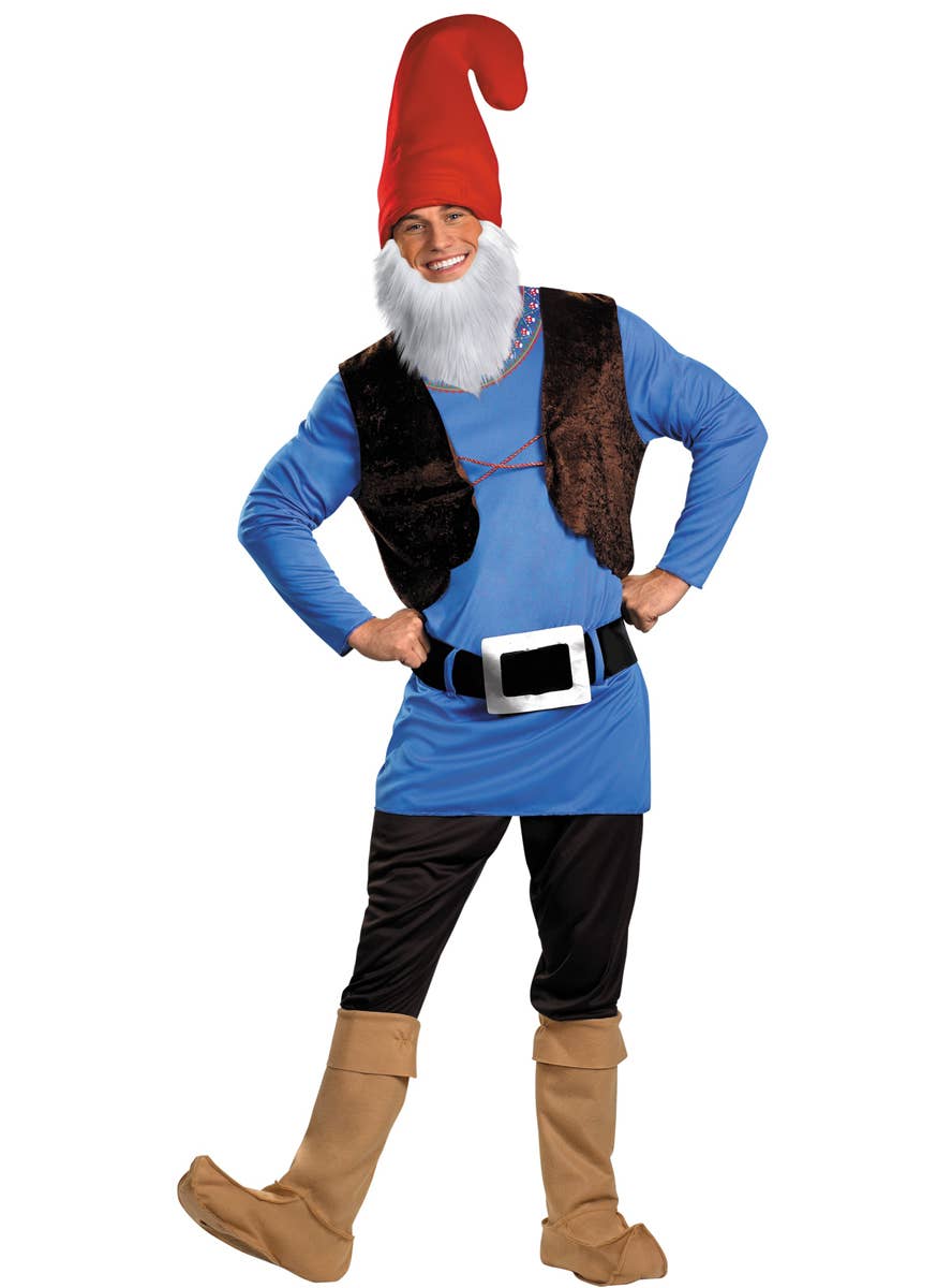 Papa Smurf Gnome Costume for Men - Main Image