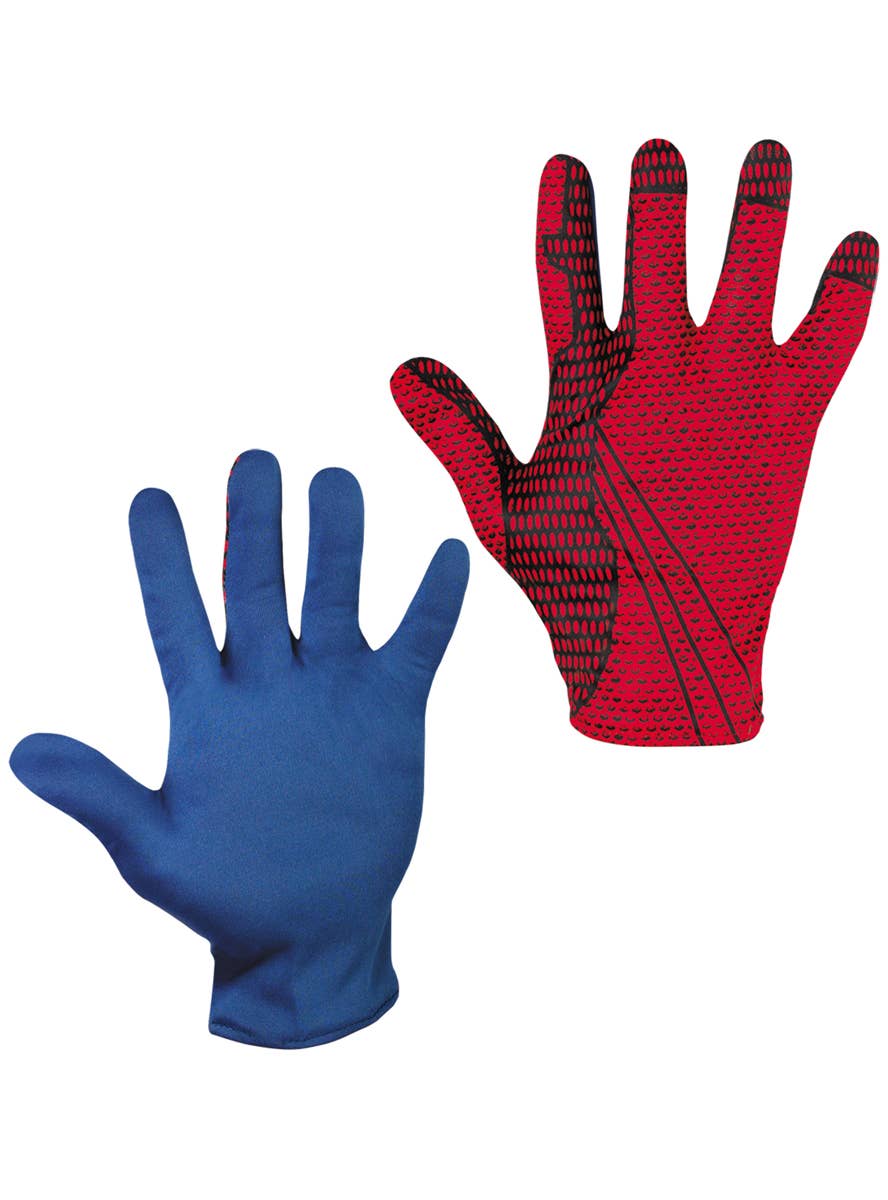 Officially Licensed Spiderman Superhero Costume Gloves for Adults