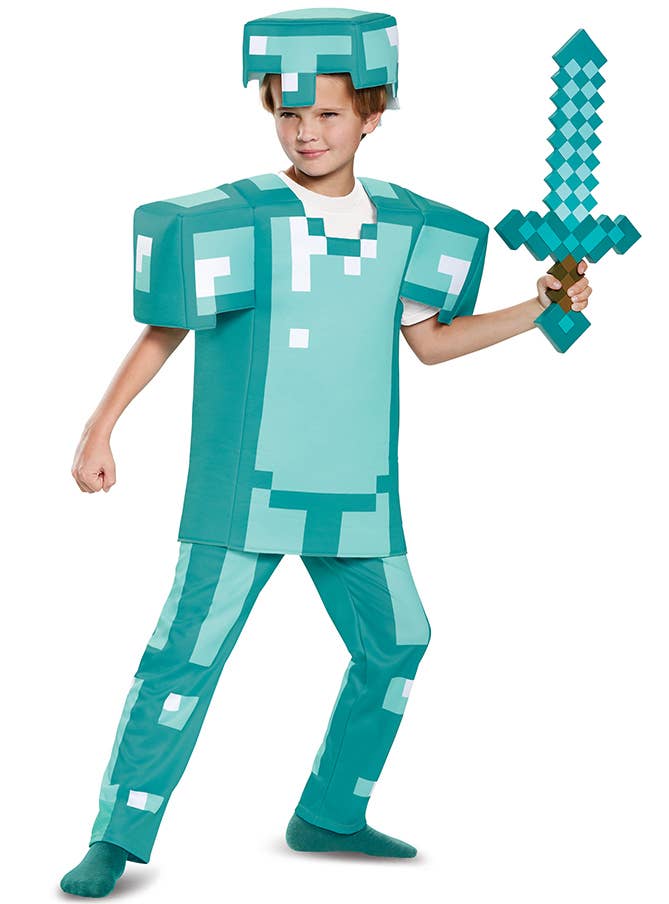 Minecraft Blue Sword - Alternate Image