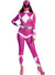 Plus Size Women's Deluxe Pink Power Ranger Costume - Main View