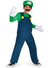 Luigi Boy's Super Nintendo Mario Bothers Video Game Costume -  Main View