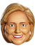 Half Head Hillary Clinton Mask