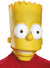Full Head Bart Simpson Latex Mask