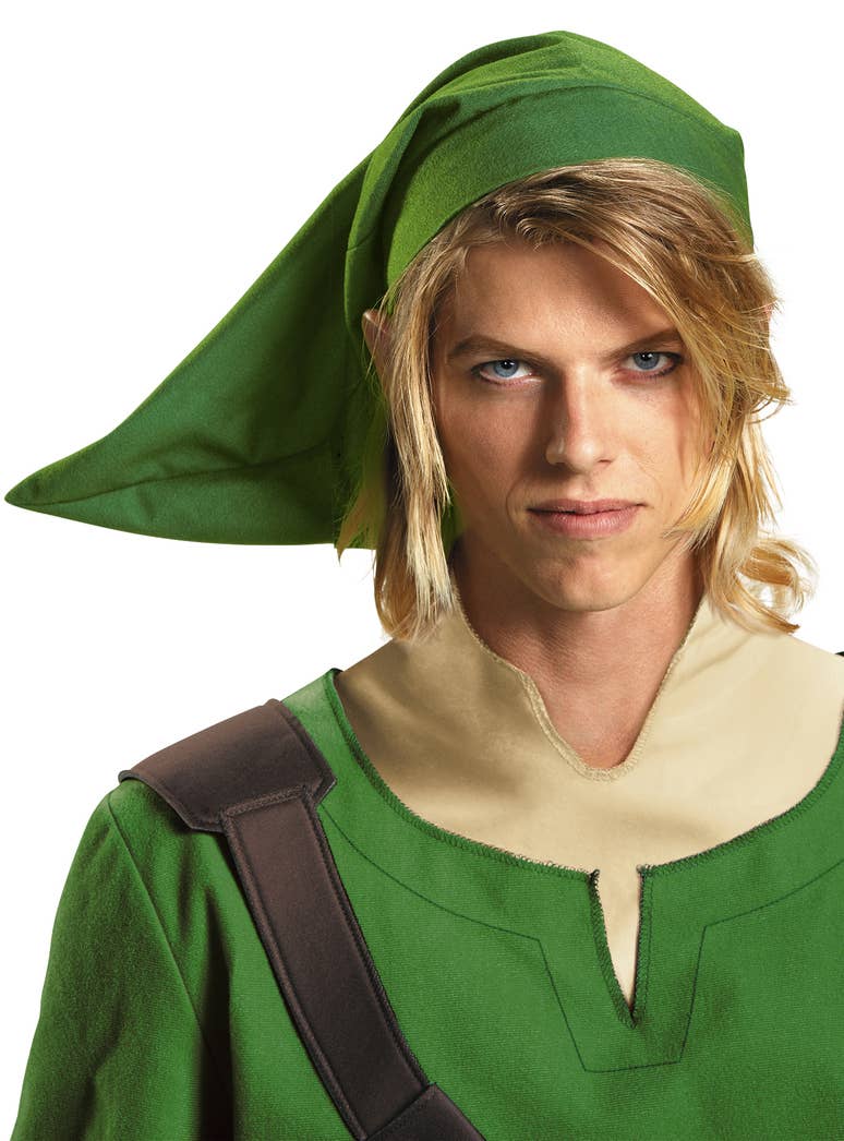 Men's Link Green Costume Hat