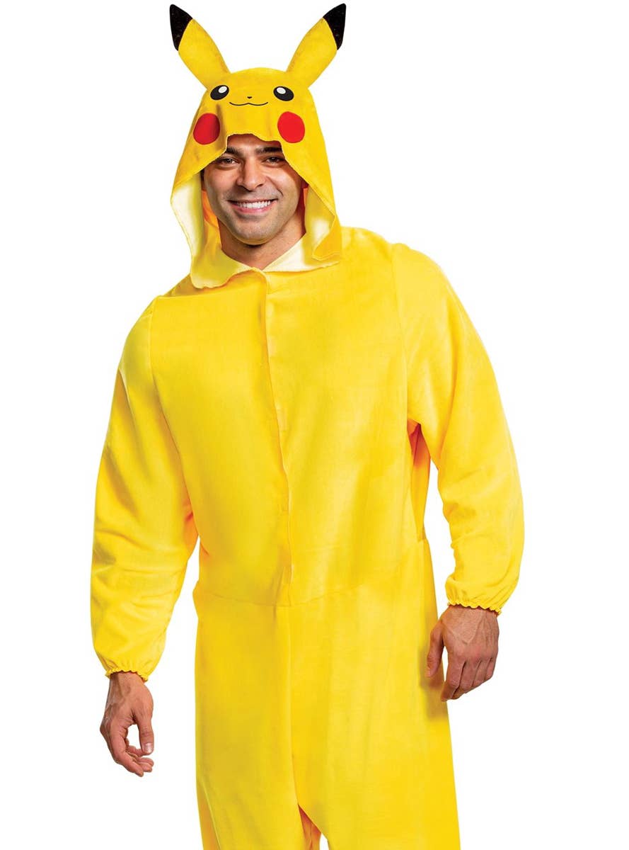 Pikachu Costume for Men - Close Front Image