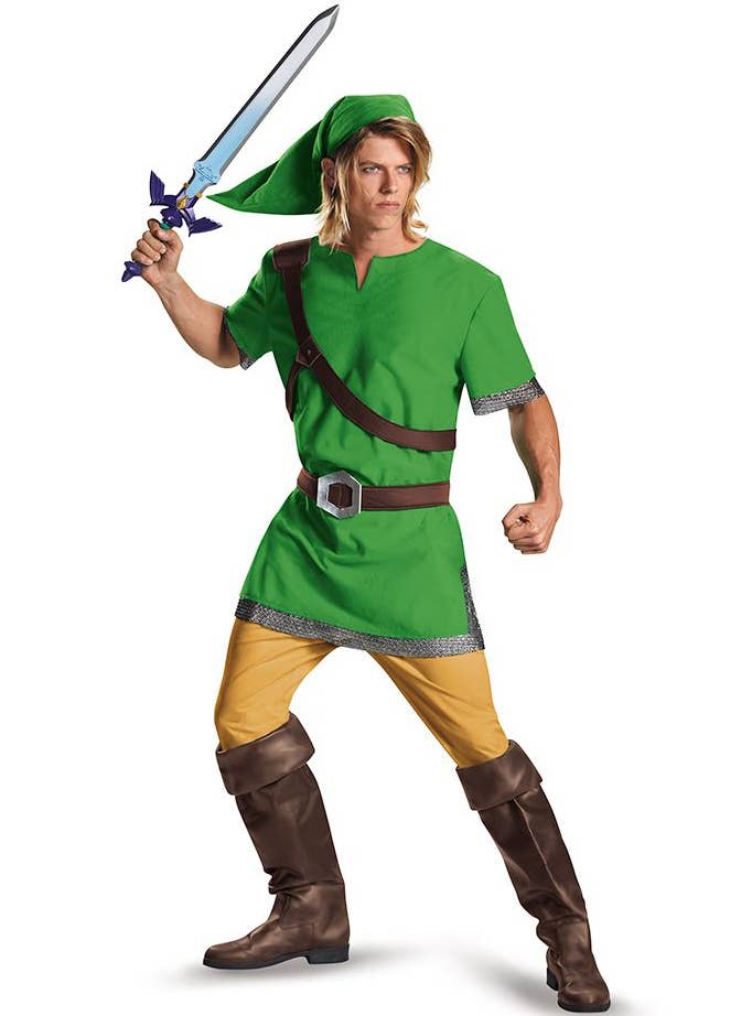Men's Classic Link Legend of Zelda Costume - Main Image