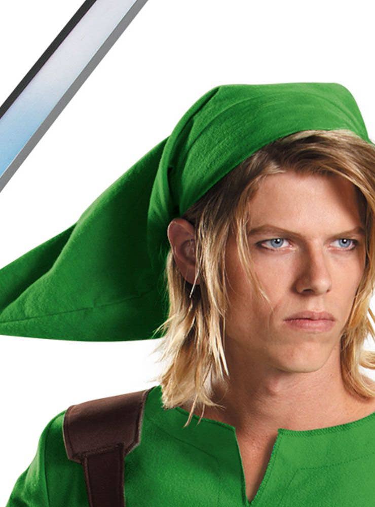 Men's Classic Link Legend of Zelda Costume - Close Image 2