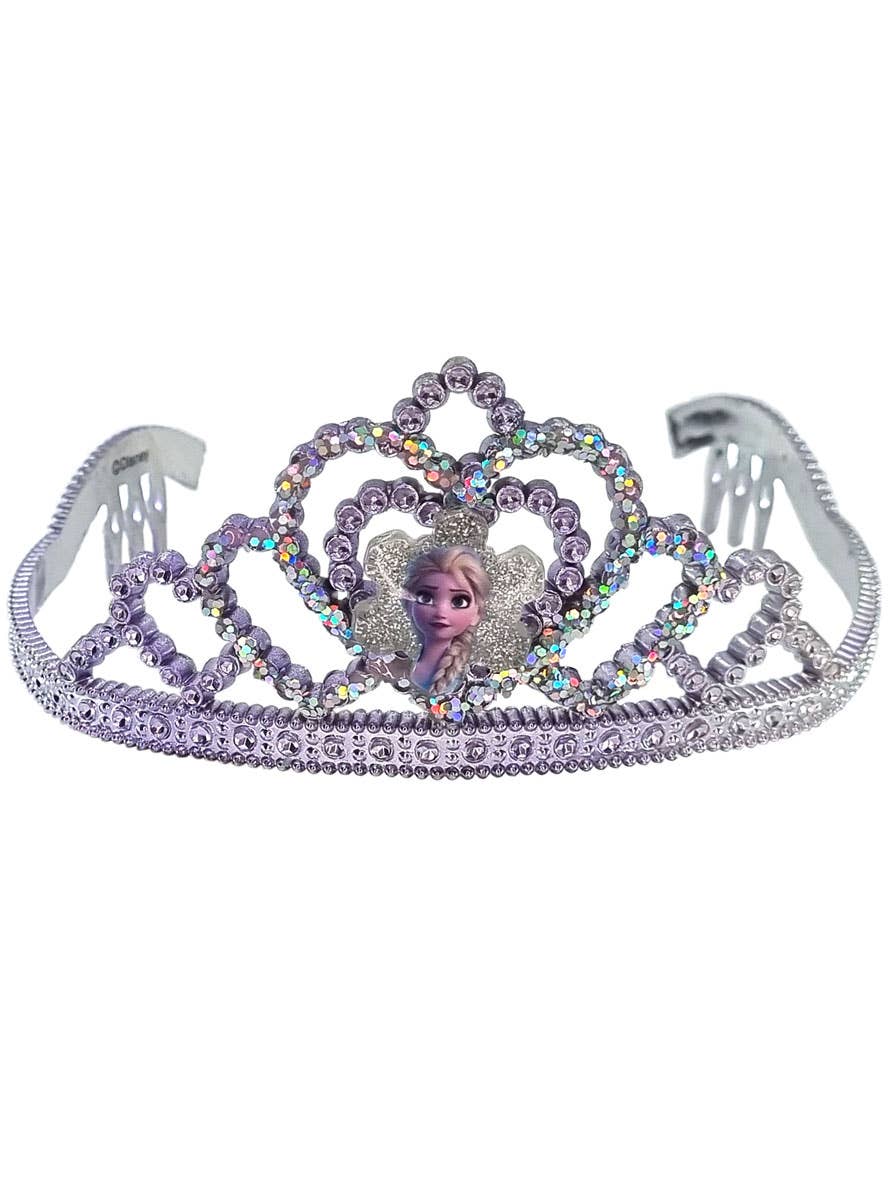 Image of Frozen Licensed Queen Elsa Girls Costume Crown