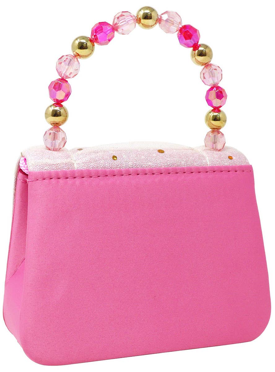 Image of Princess Ariel Pink Sparkle Girls Deluxe Costume Bag - Back Image