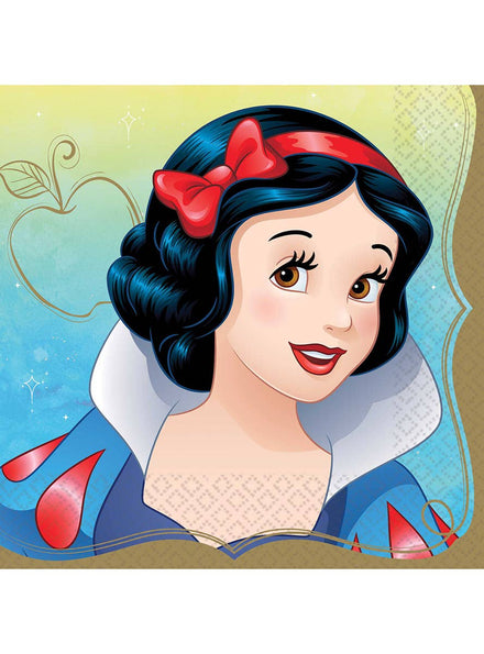 Image Of Disney Princesses Snow White 16 Pack Paper Lunch Napkins