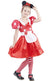 Girl's Red Minnie Mouse Costume Front View
