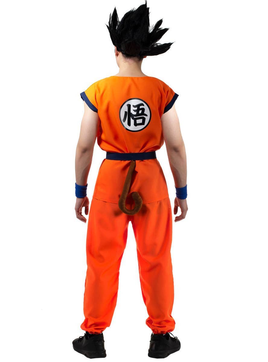 Image of Super Saiyan Boys Dragon Ball Anime Costume - Back Image