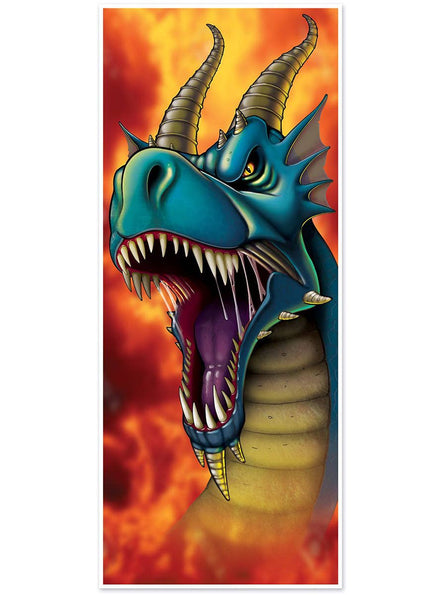 Image of Dragon Fantasy Door Cover Party Decoration