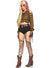 Front Image Of Womens Sexy Freddy Krueger costume