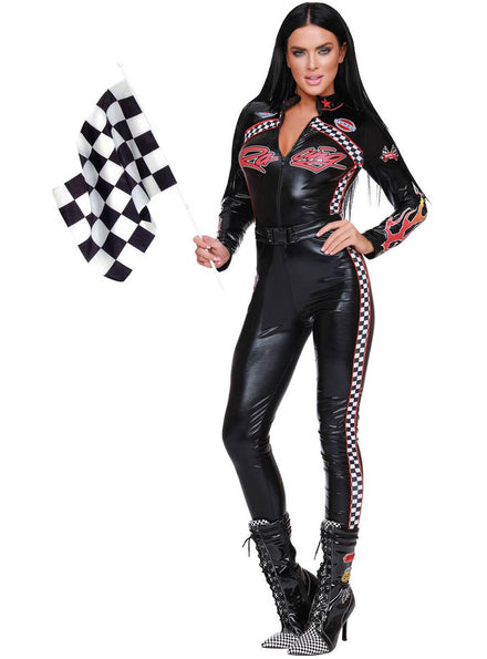 Womens Race Car Driver Costume | Sexy Car Racer Costume for Women