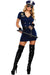 Women's Sexy Police Officer Costume - Front Image