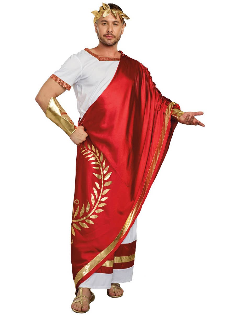 Men's Deluxe Julius Caesar Fancy Dress Costume
