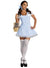 Sexy Blue and White Gingham Wizard of Oz Dorothy Costume for Women - Front Image