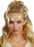Shimmer Gold and Silver Rhinestone Chain Costume Headpiece