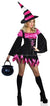 Women's Sexy Pink Witch Halloween Costume Main Image