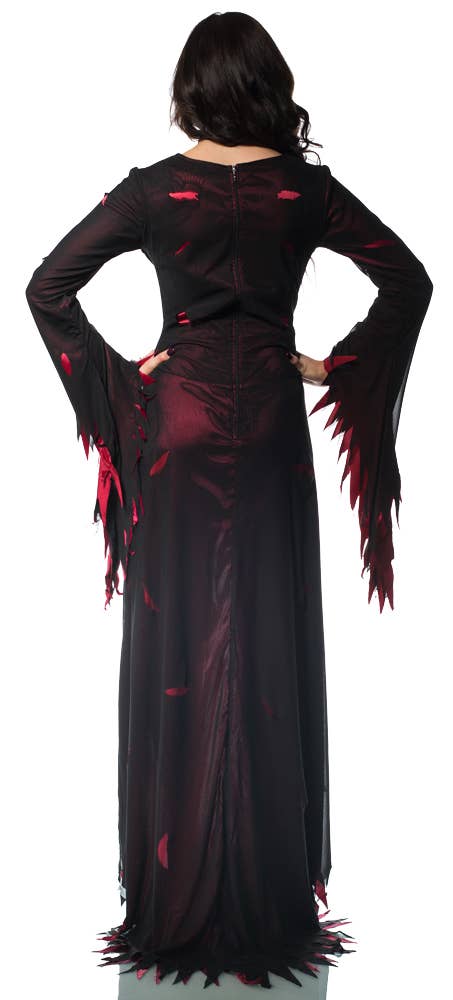 Sexy Sabrina Slasher Women's Vampire Halloween Dress Costume Back Image