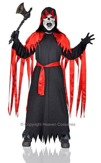 Scary Devil Ghoul Halloween Costume Robe