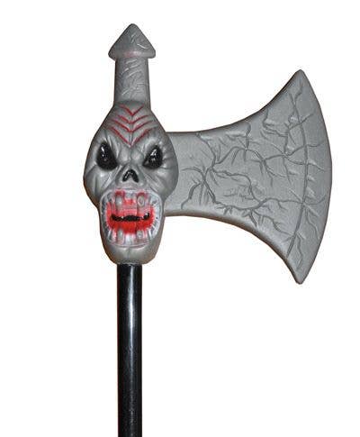 Gargoyle Silver Axe Halloween Fancy Dress Costume Accessory