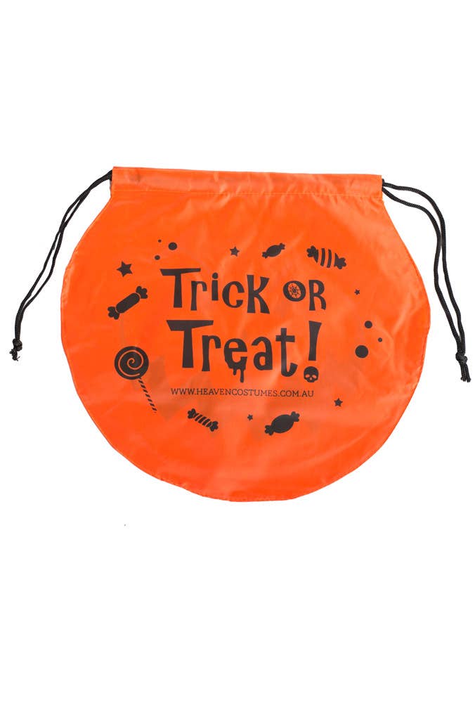 Orange Pumpkin Halloween Trick Or Treat Bag - View 2